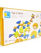 BS Toys Joc cu spinnere Roteste si potriveste