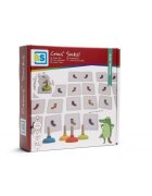 BS Toys Joc de atentie Sosetele crocodilului