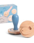 BS Toys Stampile din lemn pentru nisip