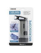 Carson Microscop portabil cu adaptor pentru smartphone marire 120 -240x MicroPic
