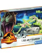 CLEMENTONI Kit arheologic Glow In The Dark T-Rex si Pteranodon