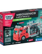 CLEMENTONI Kit de constructie Science & Play Masina de pompieri 120 piese