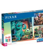 CLEMENTONI Puzzle Disney Pixar 3 x 48 piese