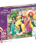 CLEMENTONI Puzzle Disney Princess Jewels 104 piese