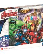CLEMENTONI Puzzle Marvel Avengers Brilliant 104 piese