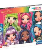 CLEMENTONI Puzzle Rainbow High Brilliant 104 piese