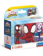 CLEMENTONI Puzzle Spidey si Prietenii sai Fantastici 6 cuburi