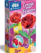 CLEMENTONI Set de creat 2 flori Idea Trandafiri
