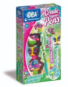 CLEMENTONI Set de creat 3 pixuri Idea Wonderful Butterflies