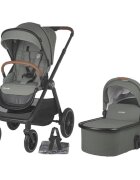 COCCOLLE Carucior modular 2 in 1 Aspen Moss Green