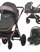 COCCOLLE Sistem transformabil 3 in 1 Melora Diamond Black