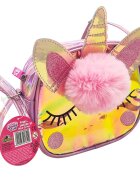 Color Chic Poseta unicorn h Holo cu puf