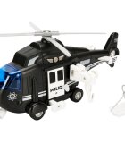 Cool Machines Elicopter de politie cu lumini si sunete 1:16 Negru