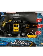 Cool Machines Elicopter de salvare cu sunete si lumini Negru 1:20