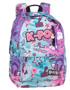 Coolpack Ghiozdan cu un compartiment si buzunar frontal Cross K-Pop