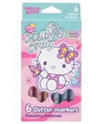 Coolpack Markere cu sclipici Hello Kitty 6 culori