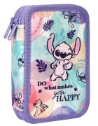 Coolpack Penar cu 2 compartimente echipat Disney Stitch Pastel