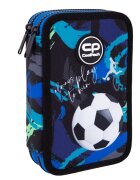 Coolpack Penar echipat cu 2 compartimente Jumper 2 Football Bleumarin
