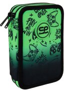Coolpack Penar echipat cu 2 compartimente Jumper 2 Game Over Verde