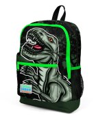 Coral High Ghiozdan cu 4 compartimente model dinozaur