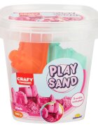 Crafy Nisip de modelat Roz 350 g