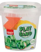 Crafy Nisip de modelat Verde 350 g