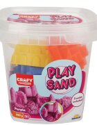 Crafy Nisip de modelat Violet 350 g