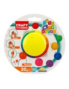 Crafy Plastilina colorata Galben-Neon 20 g