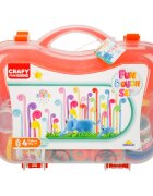 Crafy Set de modelare din plastilina cu geanta Portocaliu