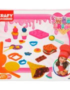 Crafy Set de modelare din plastilina Deserturi delicoase