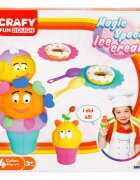 Crafy Set de modelare din plastilina Magic Spoon Ice Cream 22 piese