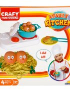Crafy Set de modelare din plastilina pentru bucatarie 10 piese 200 g