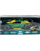 Crazon Masina de curse cu telecomanda Mist Spray 1:14 Verde