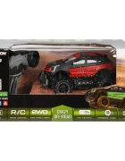 Crazon Masina de teren cu telecomanda Crazy Off-Road 1:18 Rosu-Negru