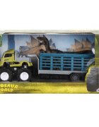 Crazoo Camion pentru transportat dinozauri 26 cm