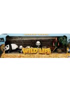 Crazoo Set animale din jungla cu figurina Panda