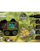 Crazoo Set de joaca cu vehicule Dino 27 de piese