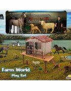 Crazoo Set figurine Animale de la ferma Cal Miel si Oaie