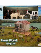 Crazoo Set figurine Animale de la ferma Vaca Tap si Ied