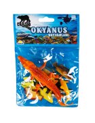 Crazoo Set figurine animale din ocean in punga mica