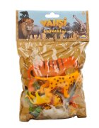 Crazoo Set figurine animale salbatice in punga medie