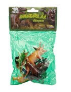 Crazoo Set figurine dinozauri in punga mica