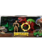 Crazoo Set masina cu figurina Vanatorii de Dinozauri