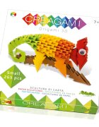 Creativa Mente Joc 3D Cameleon Origami Creagami 265 Piese