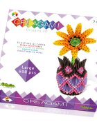 Creativa Mente Joc Origami 3D Vaza cu flori 698 piese