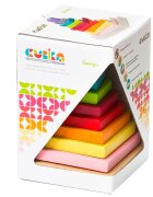 Cubika Joc din lemn Piramida 9 piese