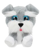 Cutekins Jucarie de plus interactiva catelus Schnauzer