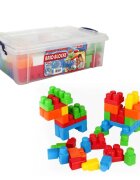 DEDE Set de constructie Brio Blocks 72 piese