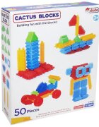 DEDE Set de constructie Cactus Blocks 50 piese
