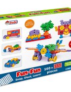 DEDE Set de constructie Fun-Fun Puzzle 160 piese